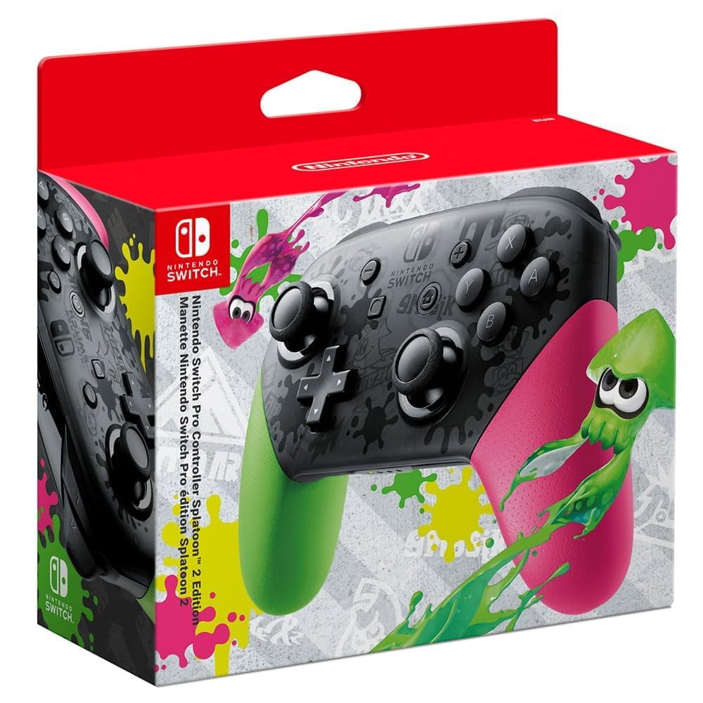 Nintendo Switch Splatoon 2カラー プロコン等フルセット Amazon.co.jp: スプラトゥーン2すぐに遊べるProコントローラー